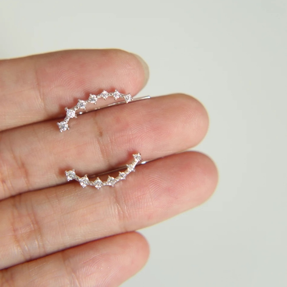 ๐ธ4/$25๐ธ. New Crystal Climber Earrings - Picture 3 of 3